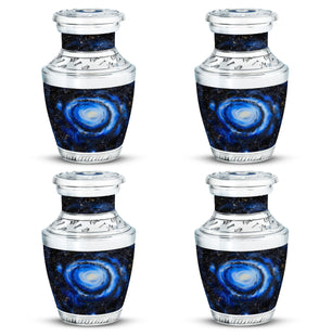 Galaxy Customized Urns For Human Ashes Teardrop, Heart Urn