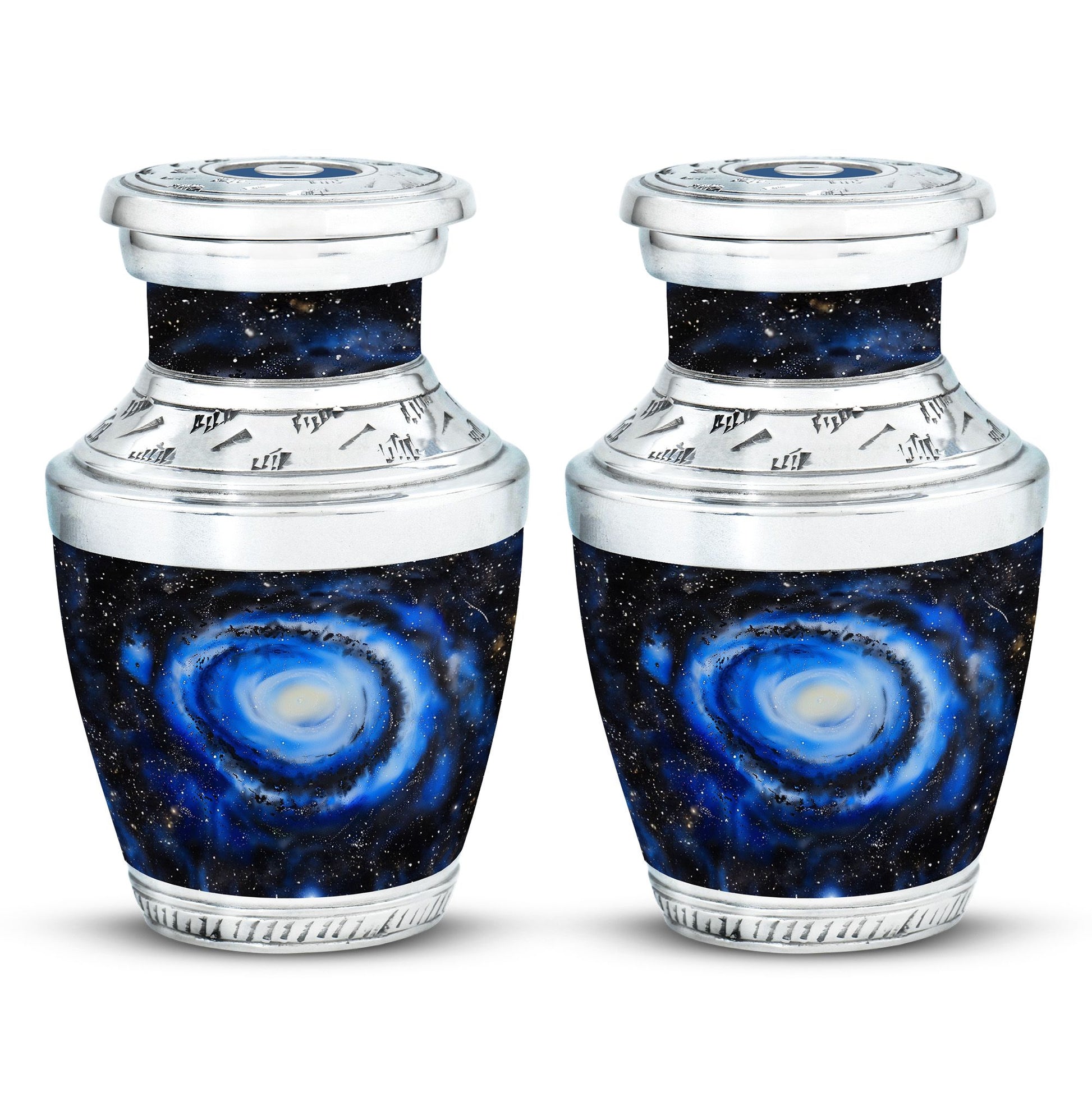 Galaxy Customized Urns For Human Ashes Teardrop, Heart Urn
