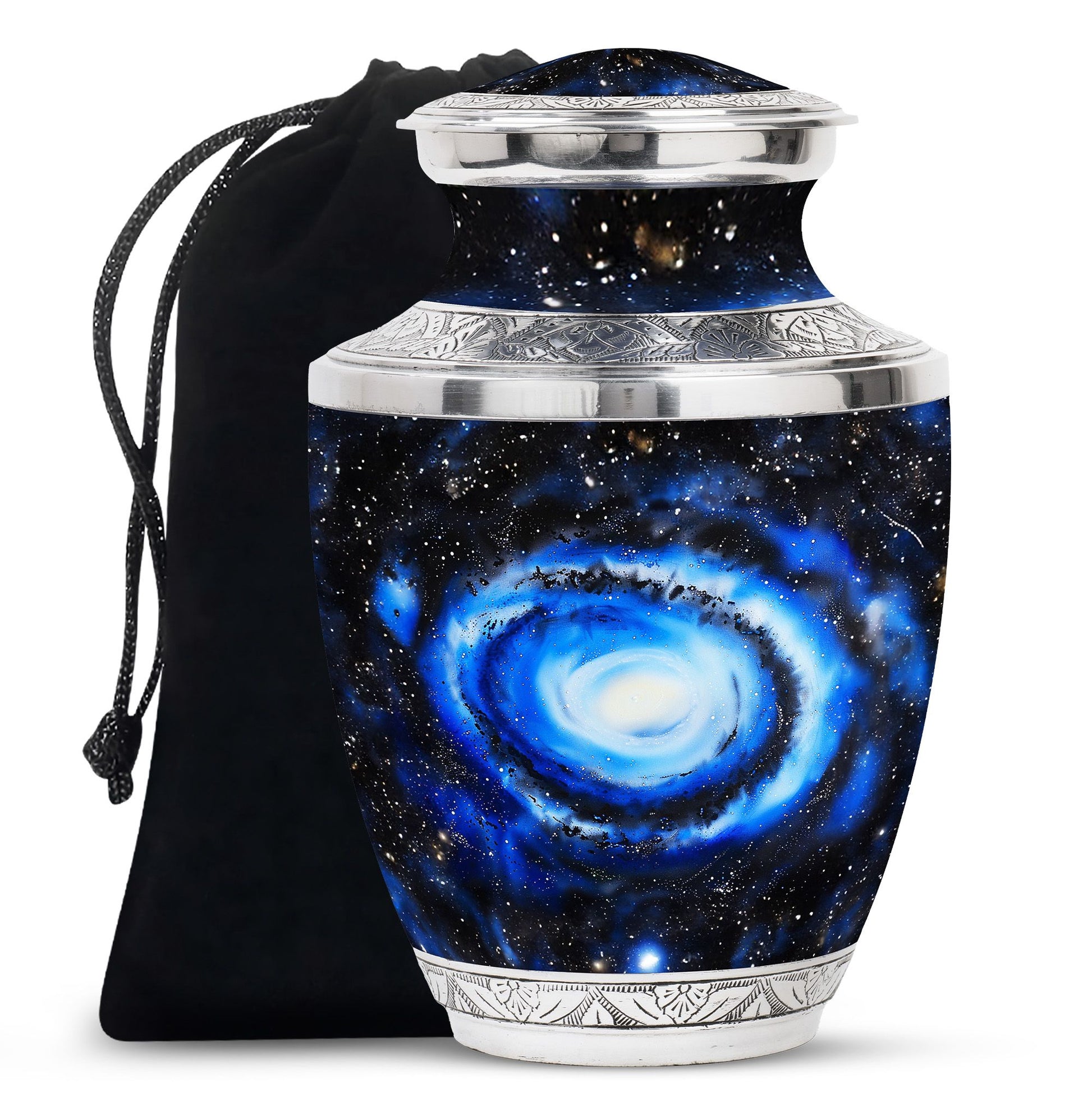 Galaxy Customized Urns For Human Ashes Teardrop, Heart Urn
