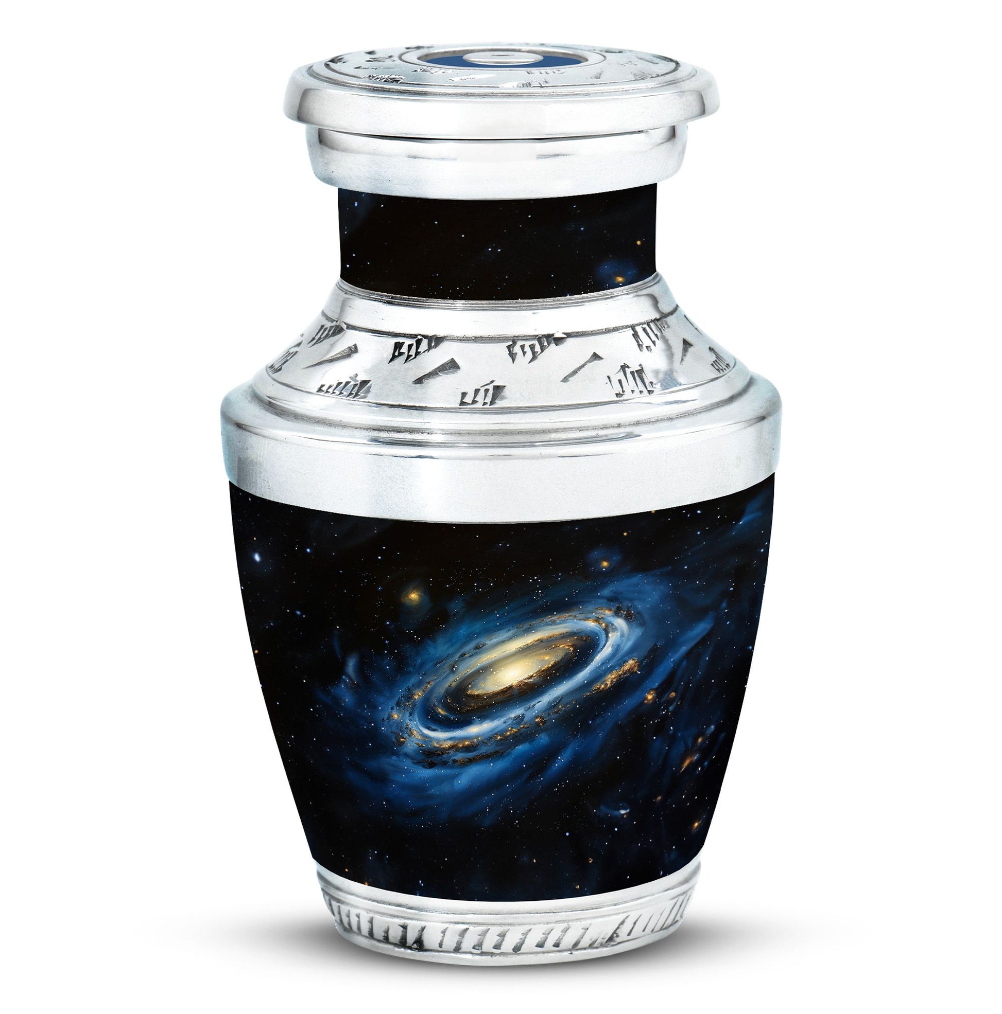 Galaxy Cremation Urns For Ashes For Women Teardrop, Heart Shape Urn