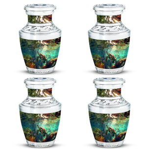 Tortoise Theme 3 Inch Keepsake Pack of 4