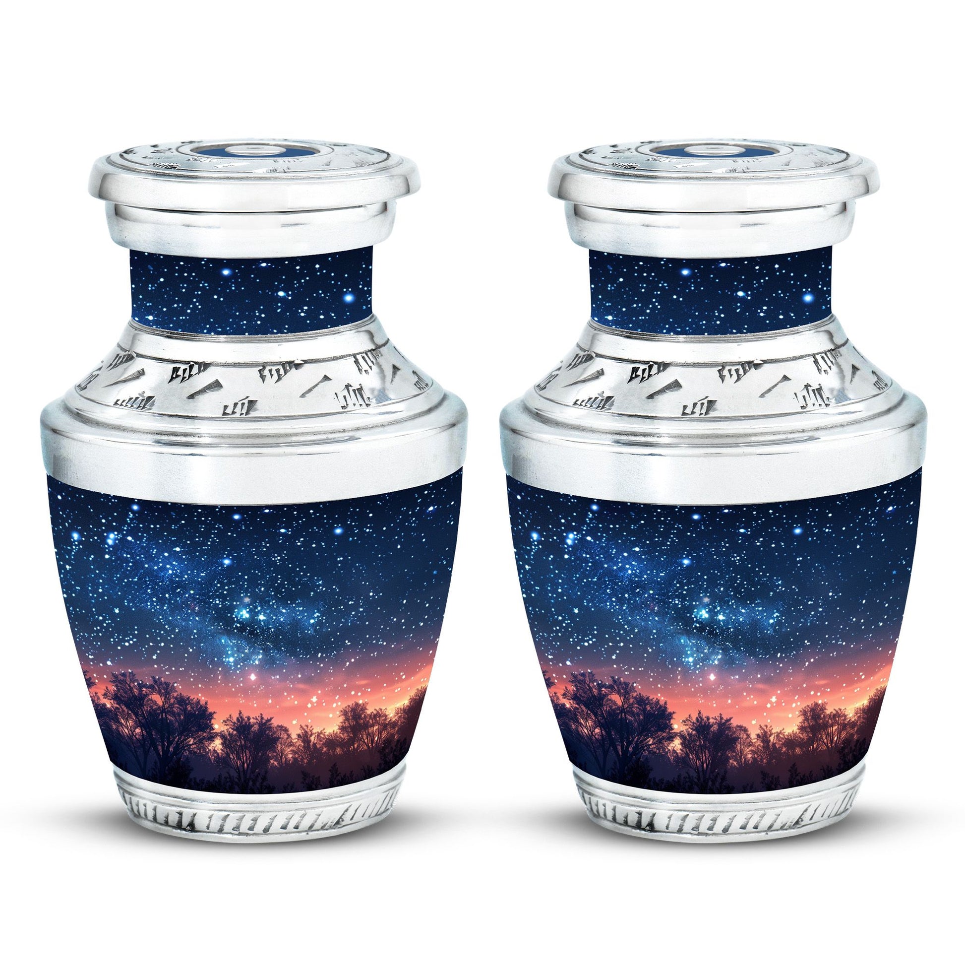 Majestic Sky Theme 3 Inch Keepsake Pack of 2