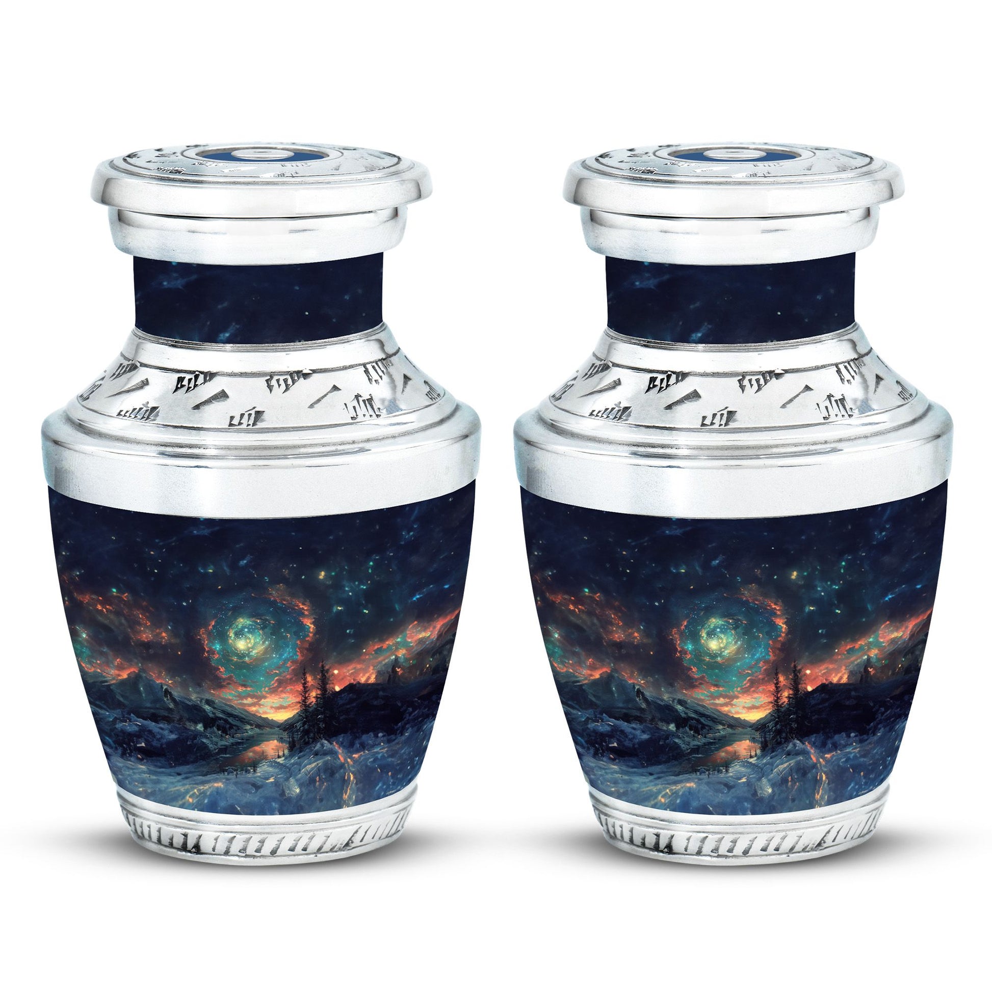 Majestic Sky Theme 3 Inch Keepsake Pack of 2