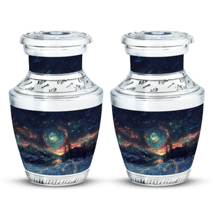 Majestic Sky Theme 3 Inch Keepsake Pack of 2