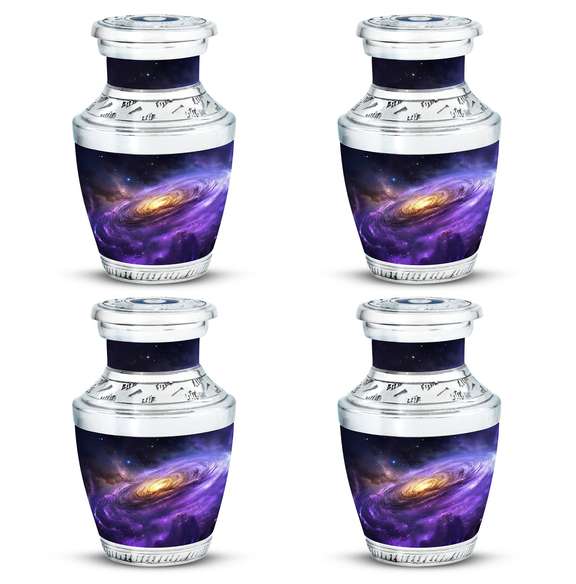 Galaxy Theme 3 Inch Keepsake Pack of 4