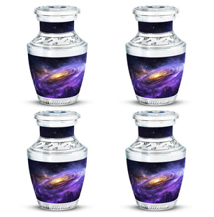 Galaxy Theme 3 Inch Keepsake Pack of 4