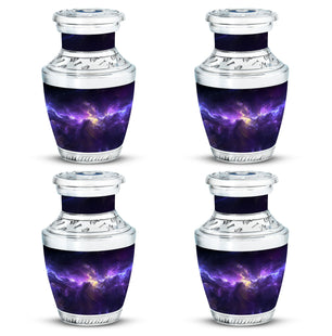 Galaxy Theme 3 Inch Keepsake Pack of 4