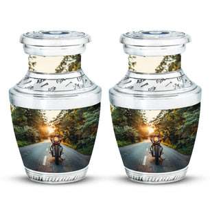 Bike Theme 3 Inch Keepsake Pack of 2