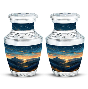 Majestic Sky Theme 3 Inch Keepsake Pack of 2