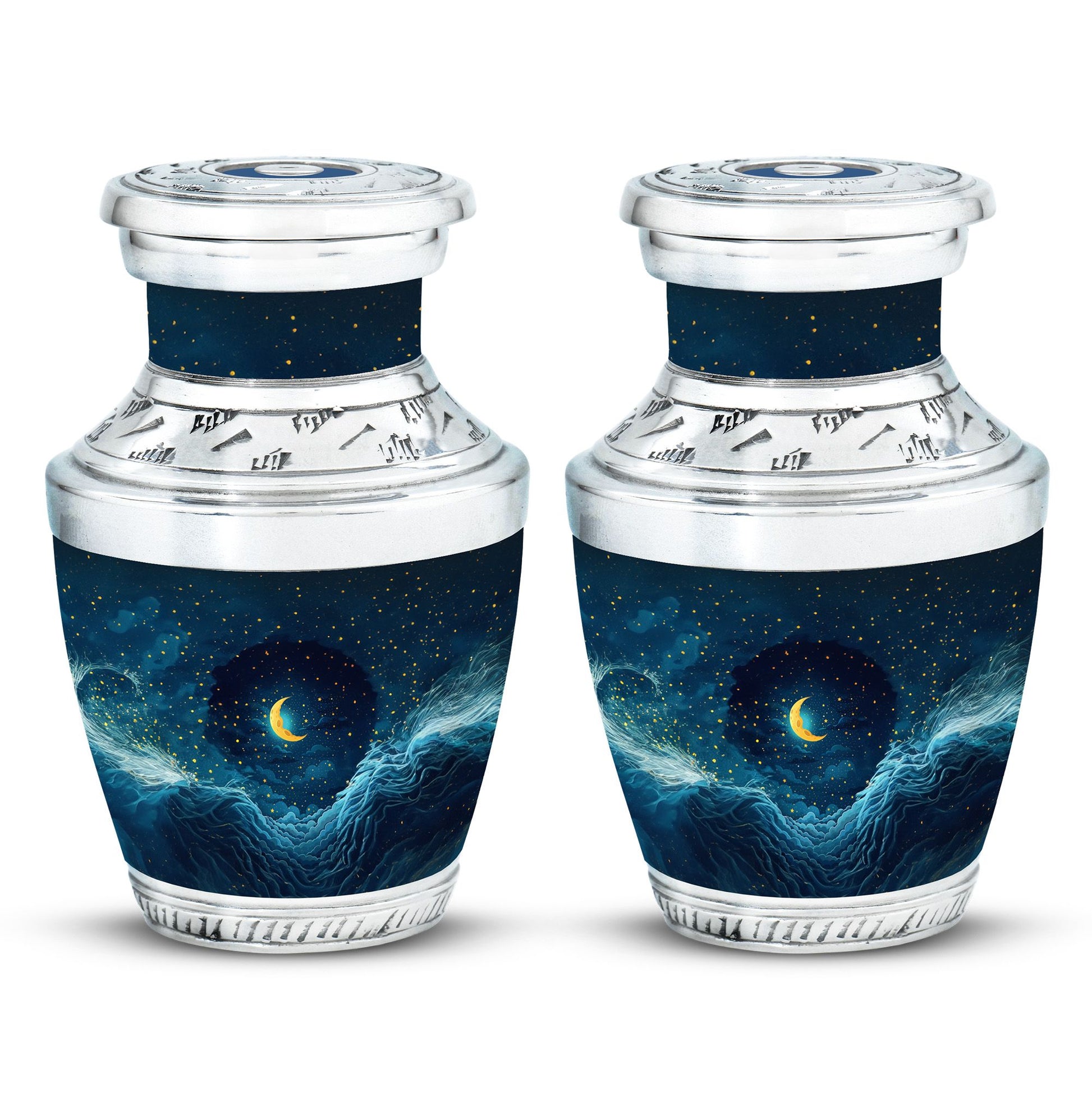 Majestic Moon Theme 3 Inch Keepsake Pack of 2