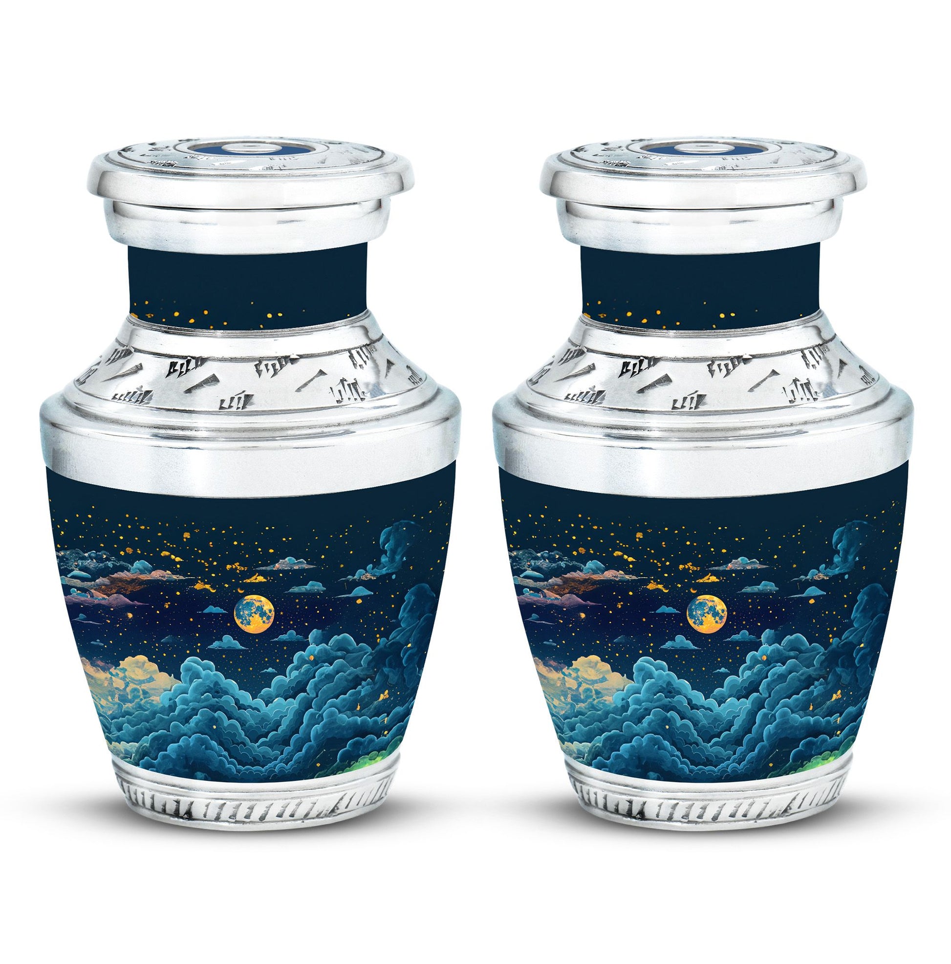 Majestic Moon Theme 3 Inch Keepsake Pack of 2