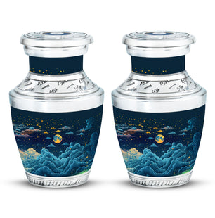 Majestic Moon Theme 3 Inch Keepsake Pack of 2