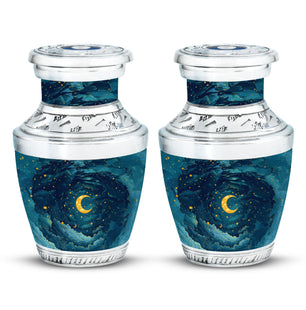 Majestic Moon Theme 3 Inch Keepsake Pack of 2
