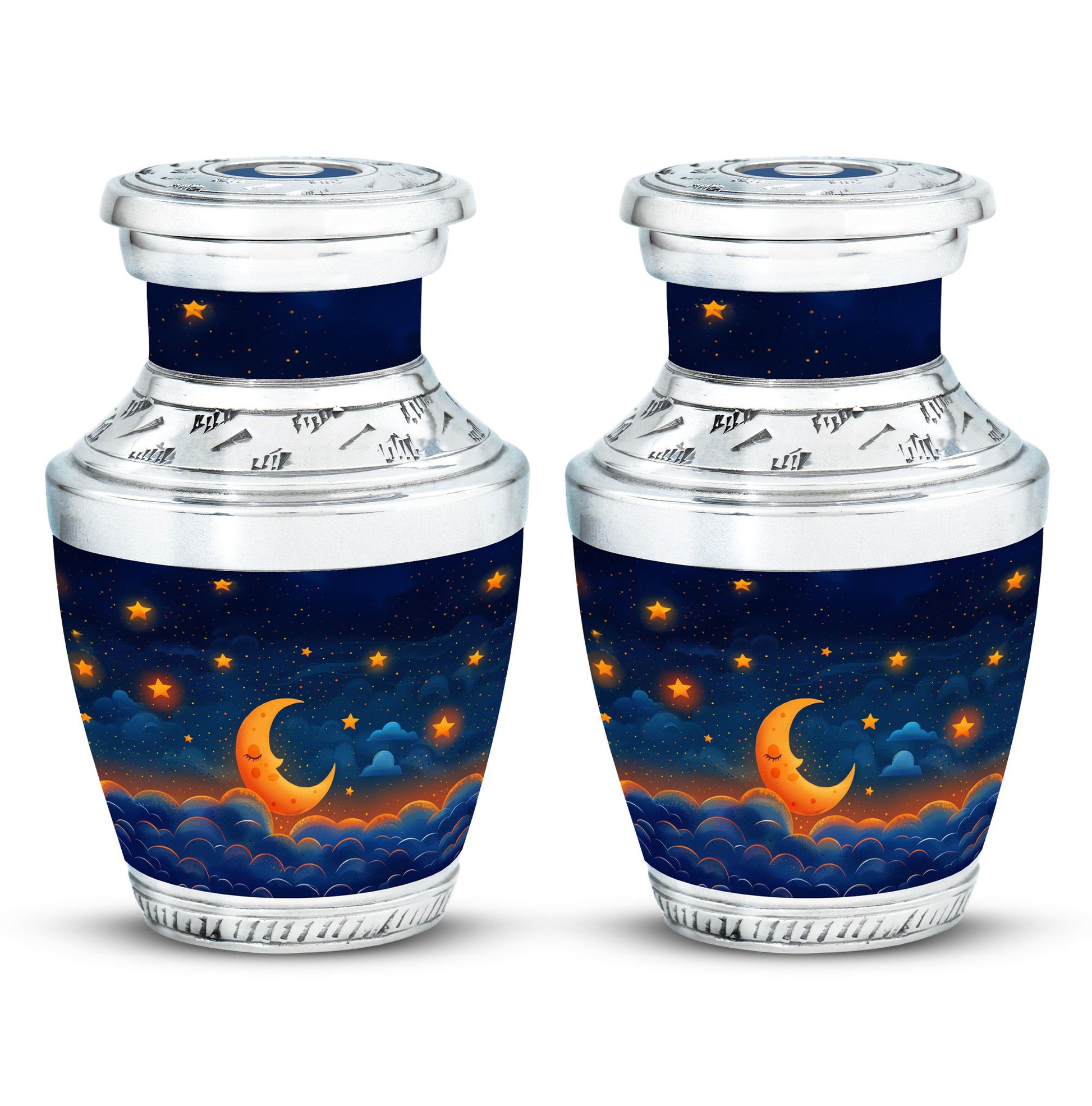 Night Sky Theme 3 Inch Keepsake Pack of 2