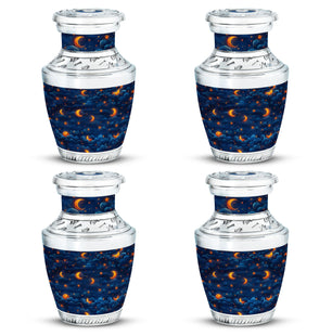 Night Sky Theme 3 Inch Keepsake Pack of 4