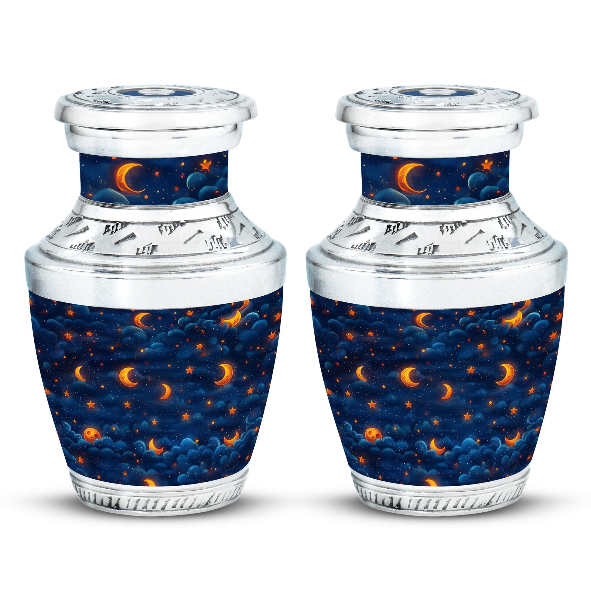 Night Sky Theme 3 Inch Keepsake Pack of 2