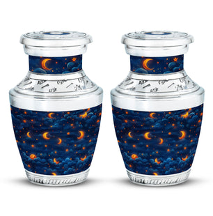 Night Sky Theme 3 Inch Keepsake Pack of 2