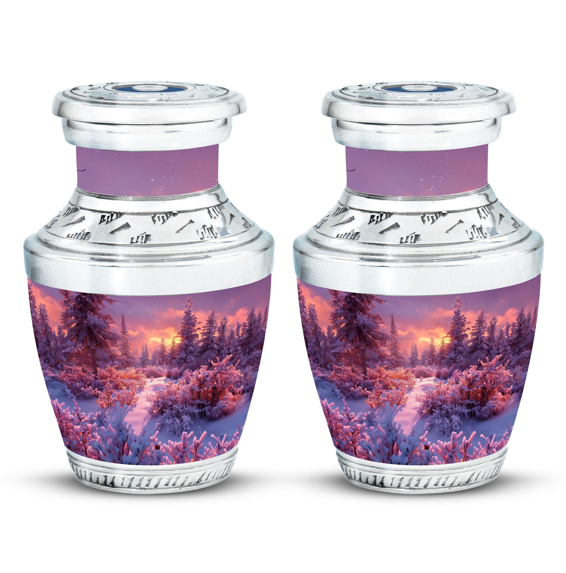 Majestic Sky Theme 3 Inch Keepsake Pack of 2