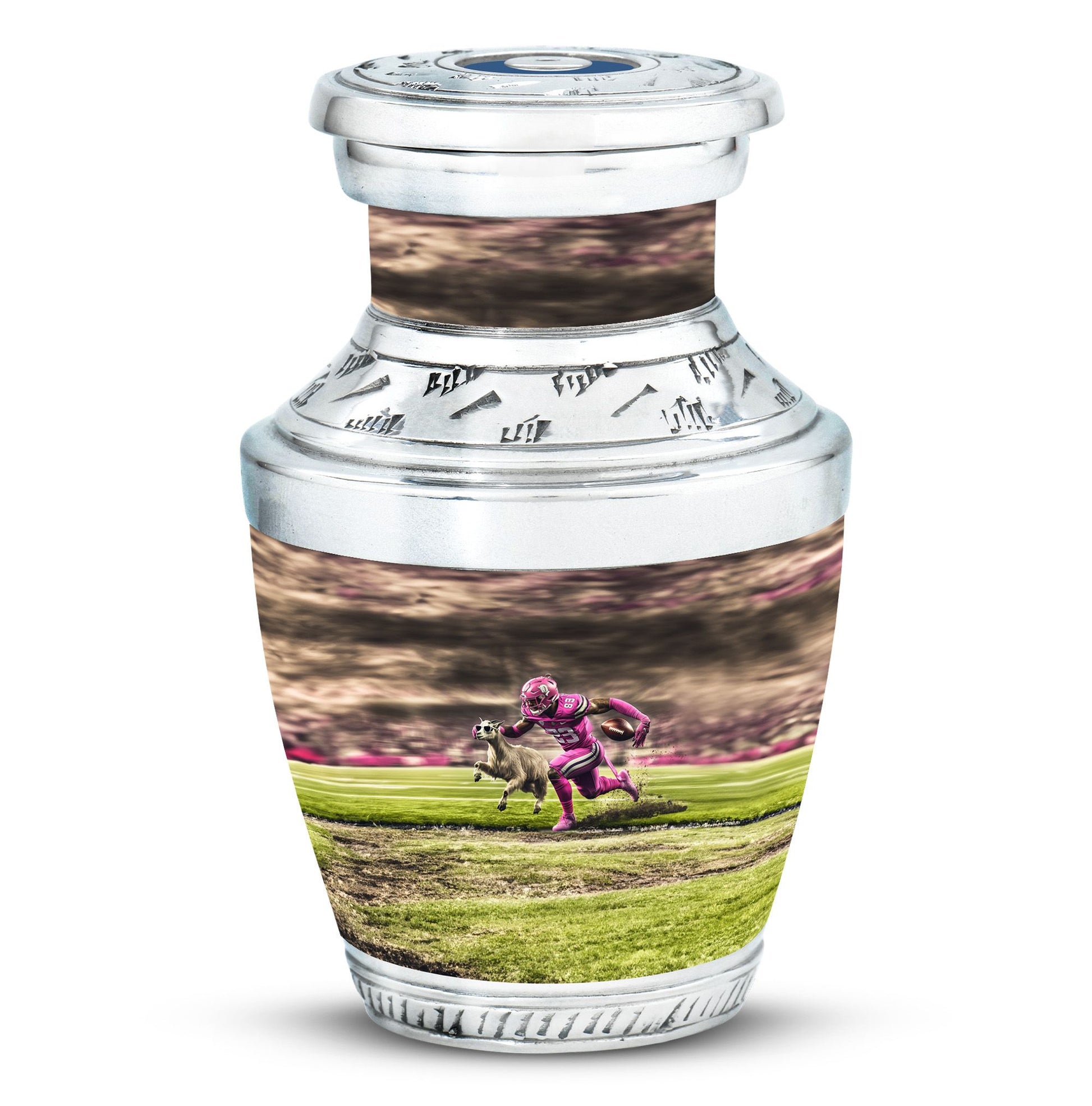 Football Theme 3 Inch Keepsake