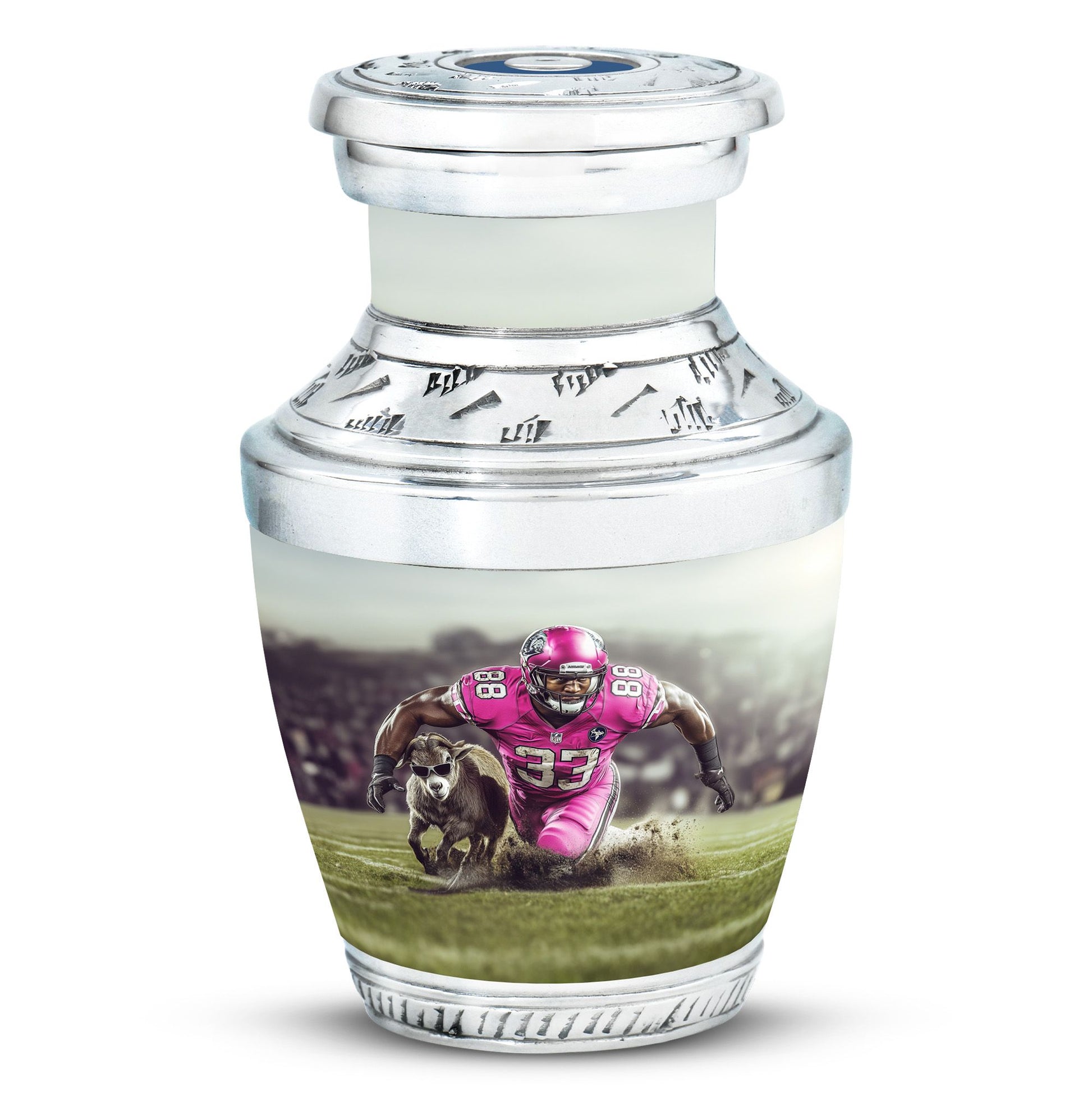 Football Theme 3 Inch Keepsake