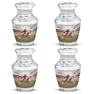 Football Theme 3 Inch Keepsake Pack of 4