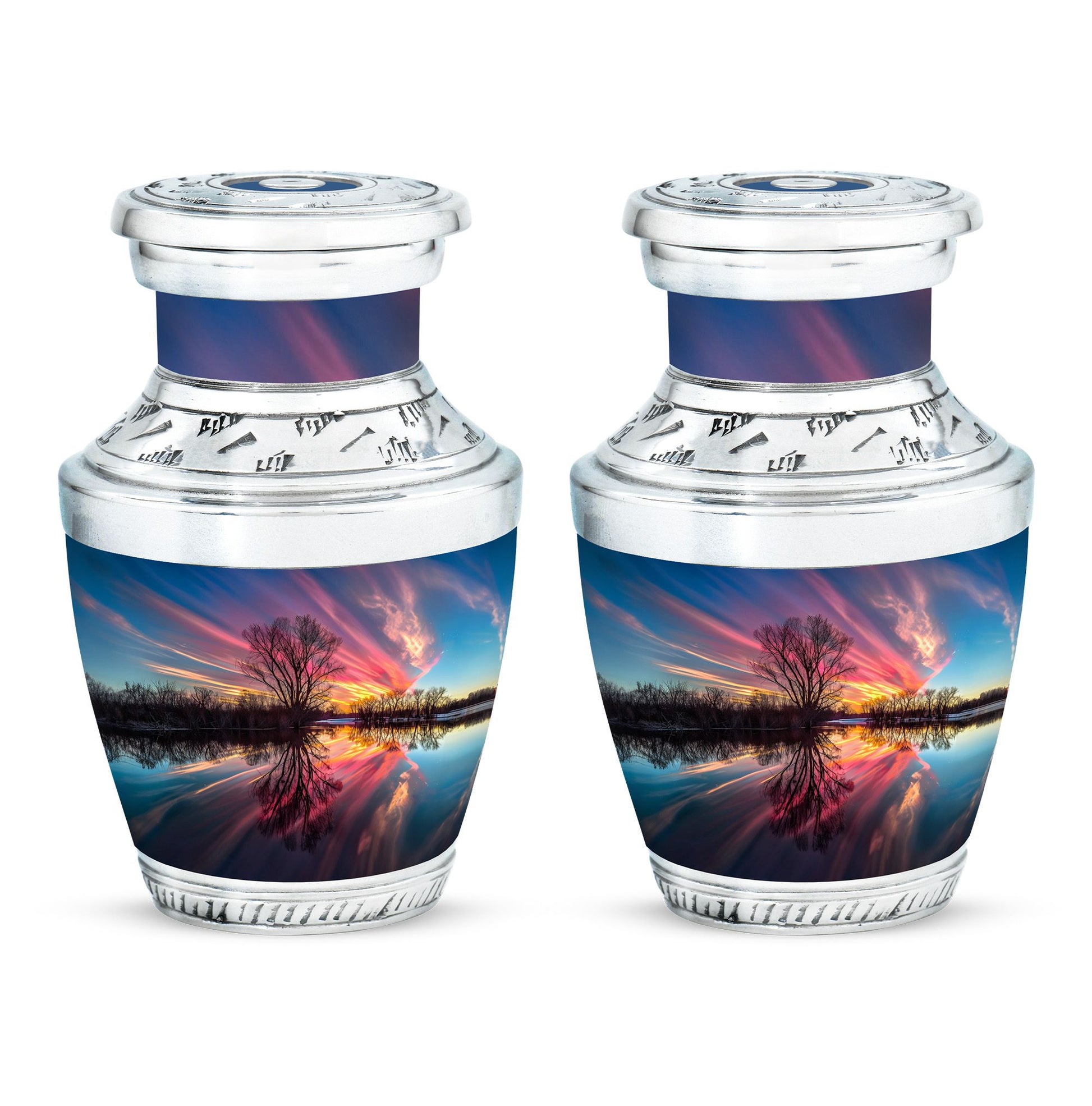 River Theme 3 Inch Keepsake Pack of 2