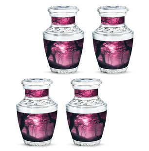 Tree Theme 3 Inch Keepsake Pack of 4