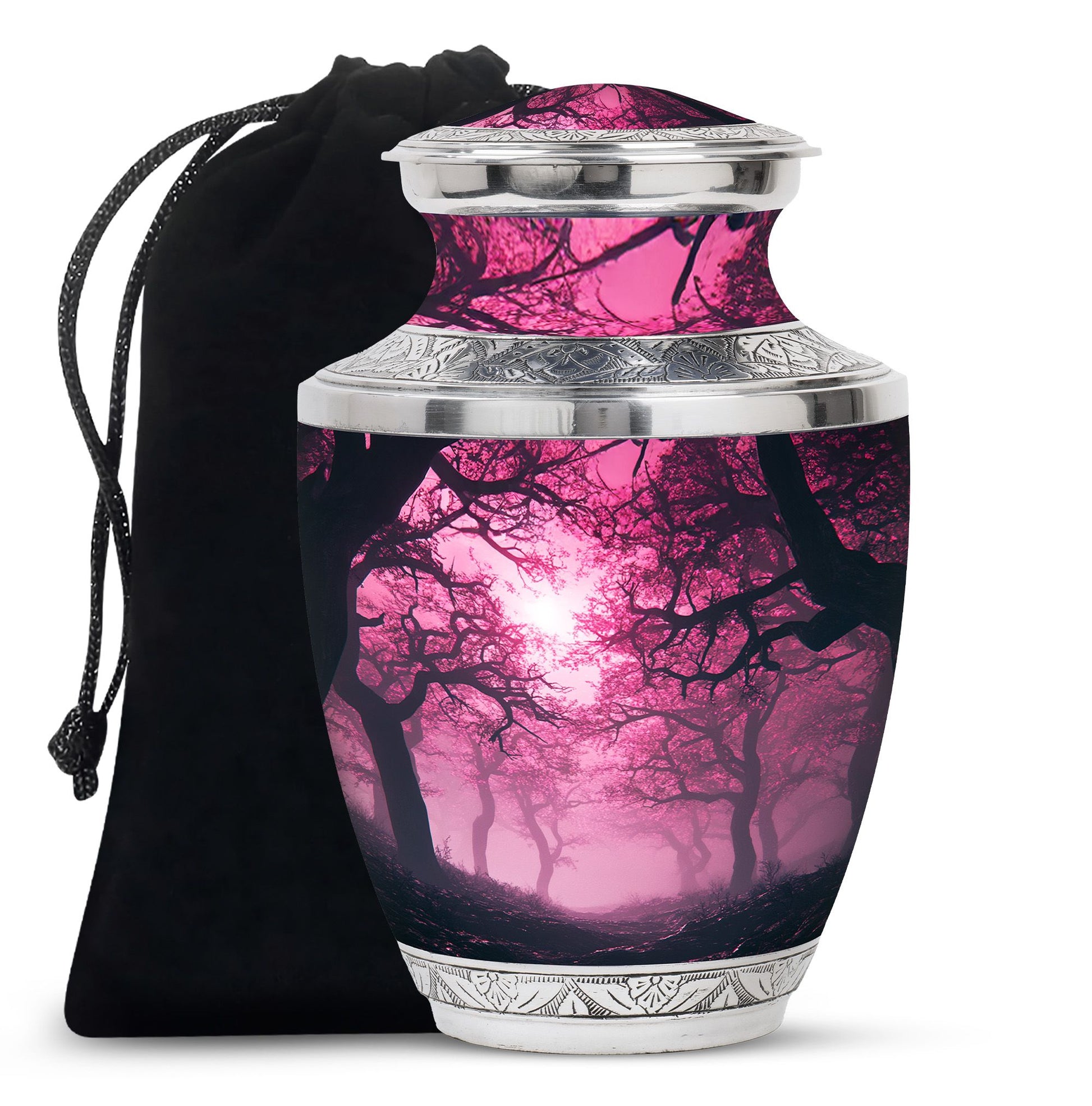 Tree Theme Large Urn 10 Inch