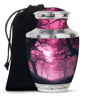 Tree Theme Large Urn 10 Inch
