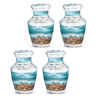 Sea Theme 3 Inch Keepsake Pack of 4